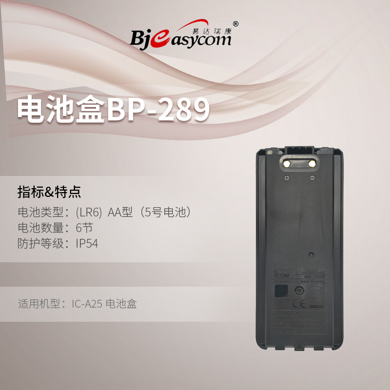 ICOM ����Ľ���Ռ��v�CIC-A25늳غпɷ�AA늳�ʹ��BP-289